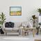 Stupell Industries Tall Grass Sand Dunes Nautical Beach Landscape in Black Frame Wall Art